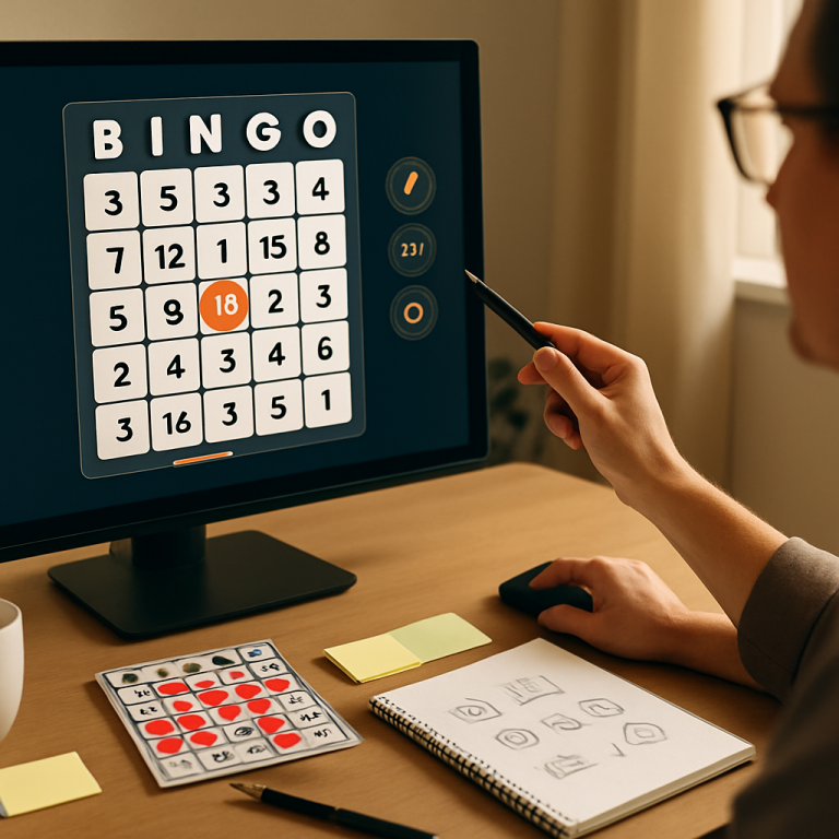 Gameplay-Design und Spieleanalysen bei Gary’s Moms Bingo Page