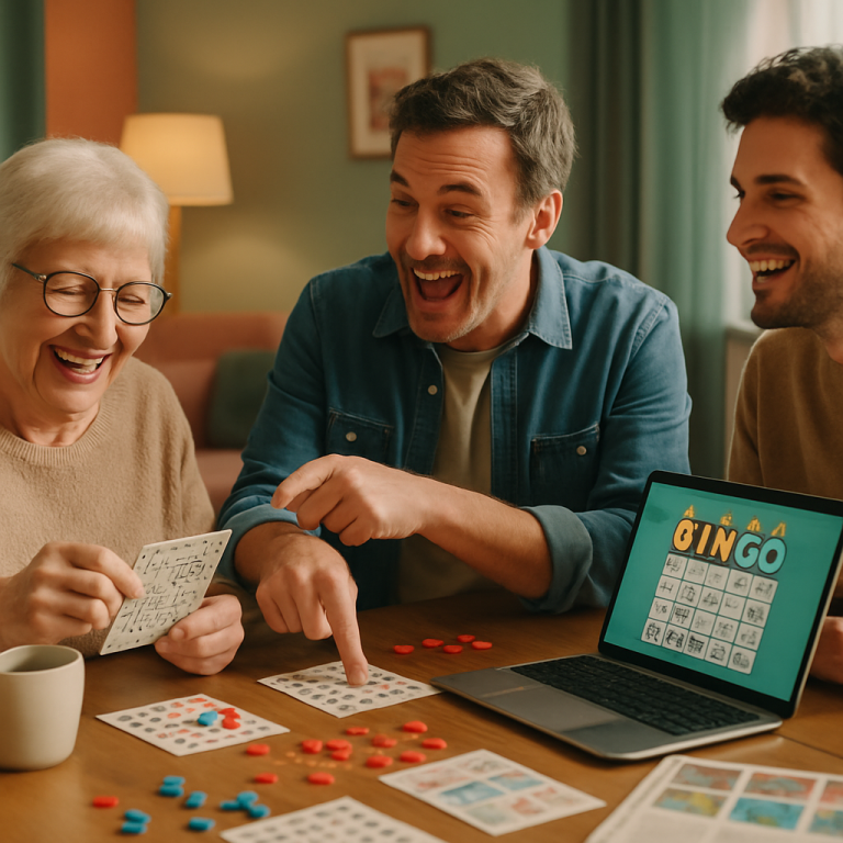 Nostalgie-Bingo-Mechanik: Garys Moms Bingo Page